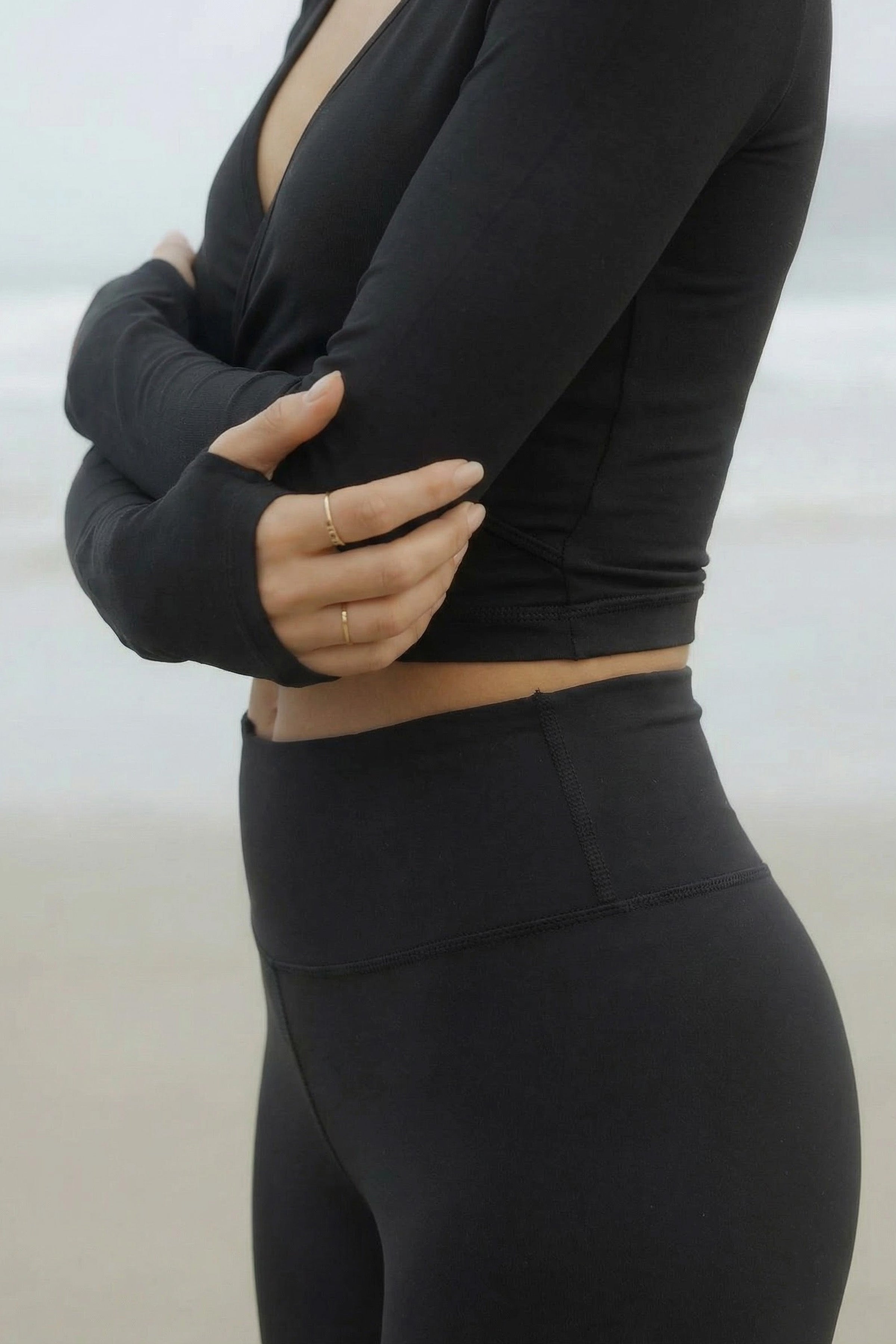 Ballet Yoga V-Neck Wrap