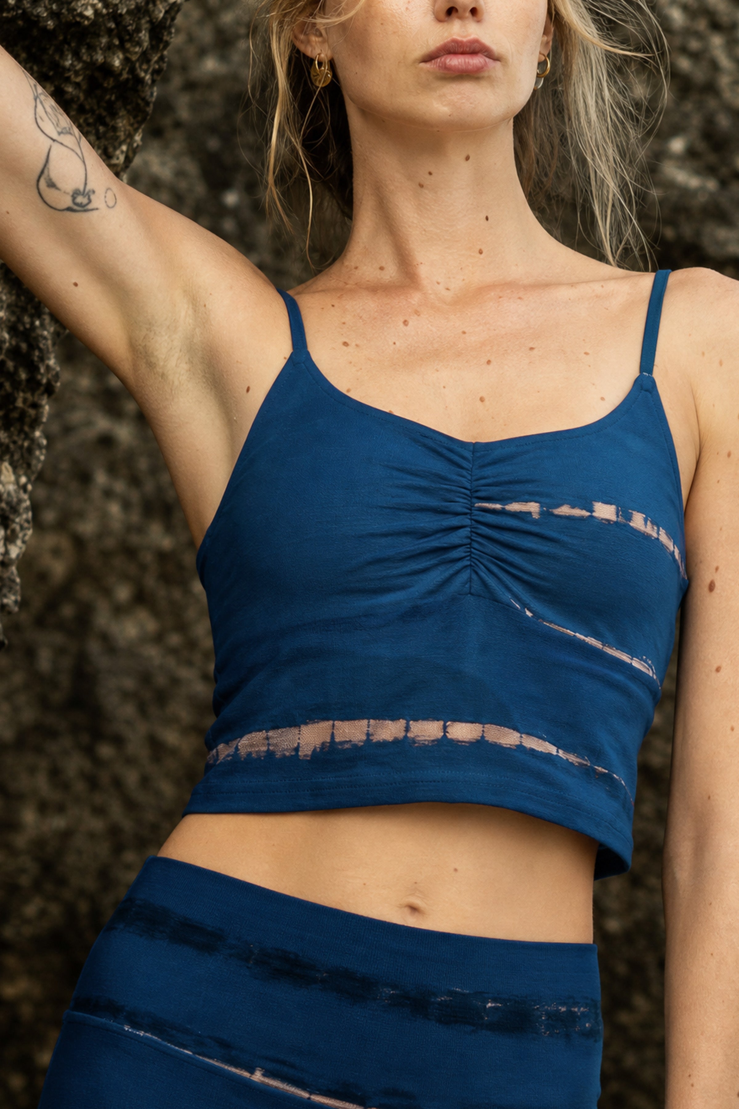 Natural Tie-Dye Crop