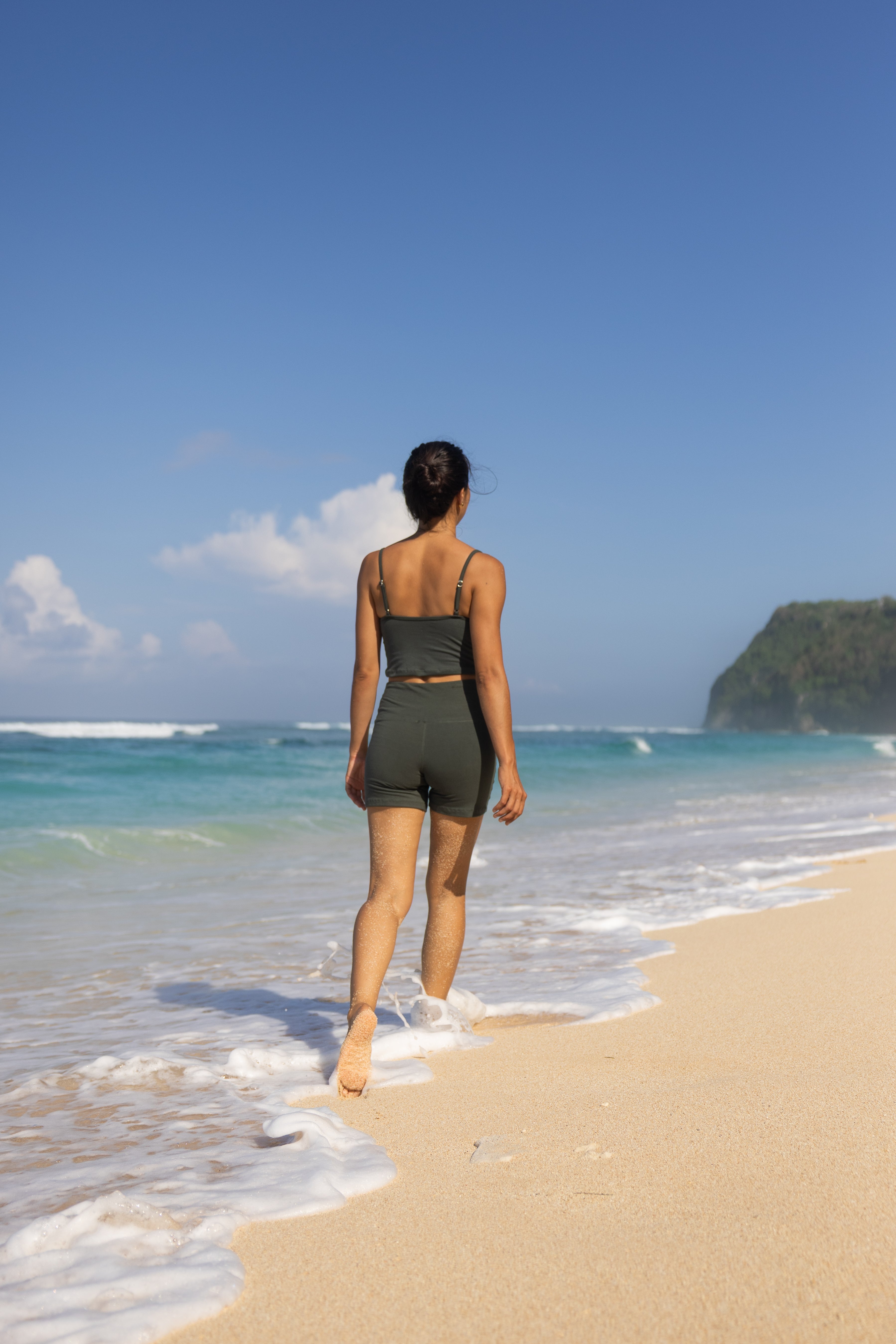 Organic Cotton 5" Yoga Shorts