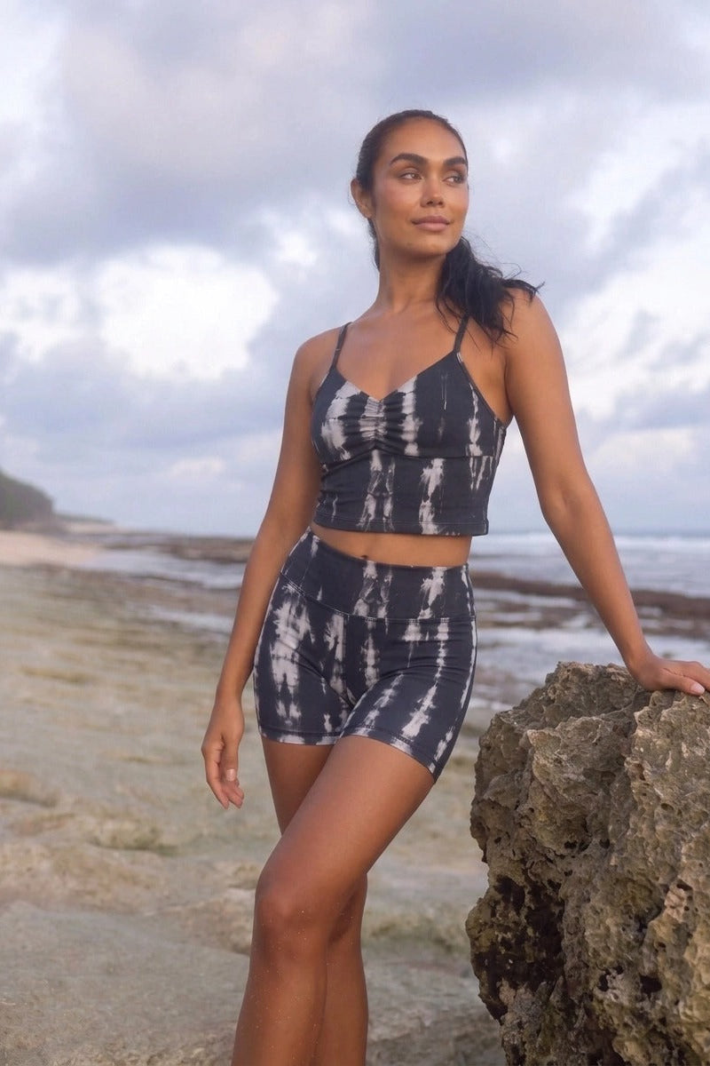 Batik Black Organic Cotton Tank